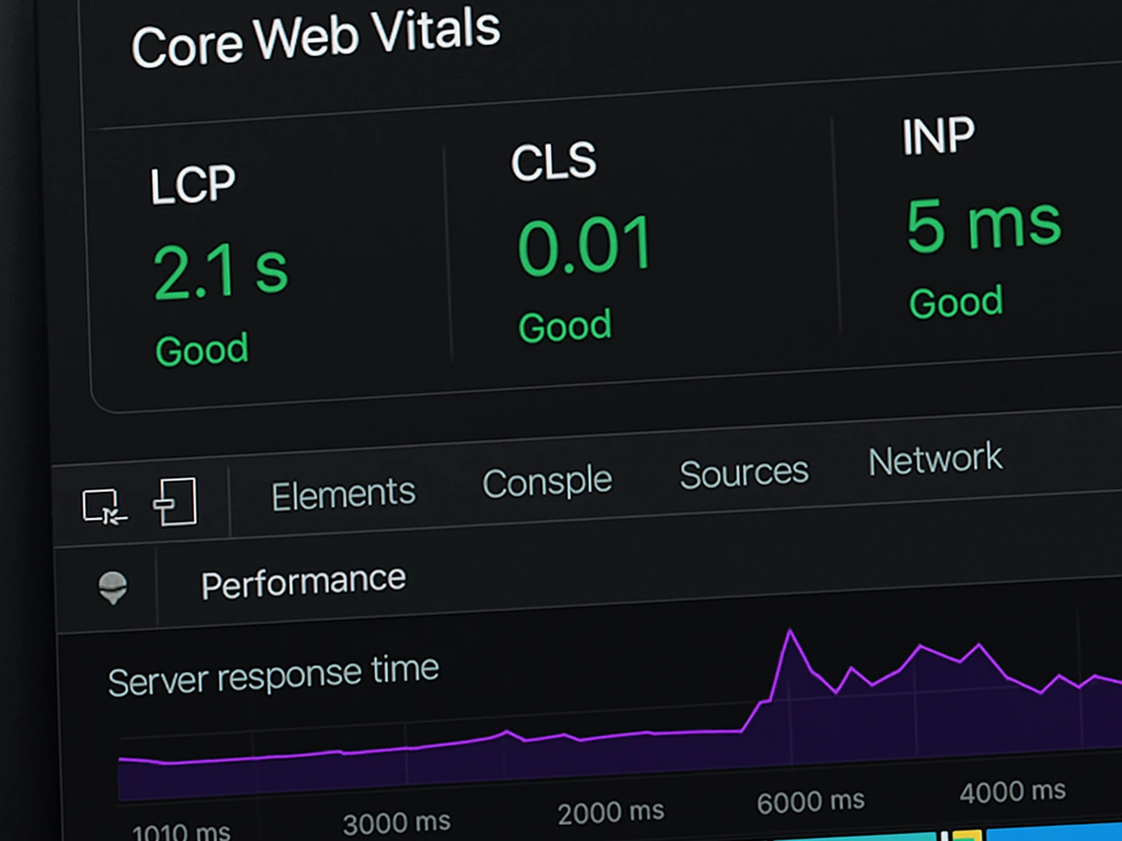 Site Speed & Core Web Vitals
